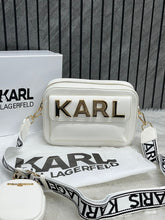 Karl Lagerfeld Maybelle Camera Crossbody Bag With Original Packing